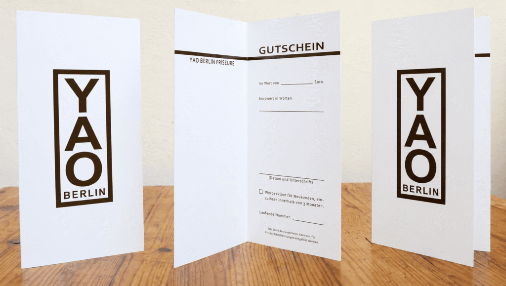 yao-geschenkidee Friseur YAO Berlin Geschenk Gutschein
